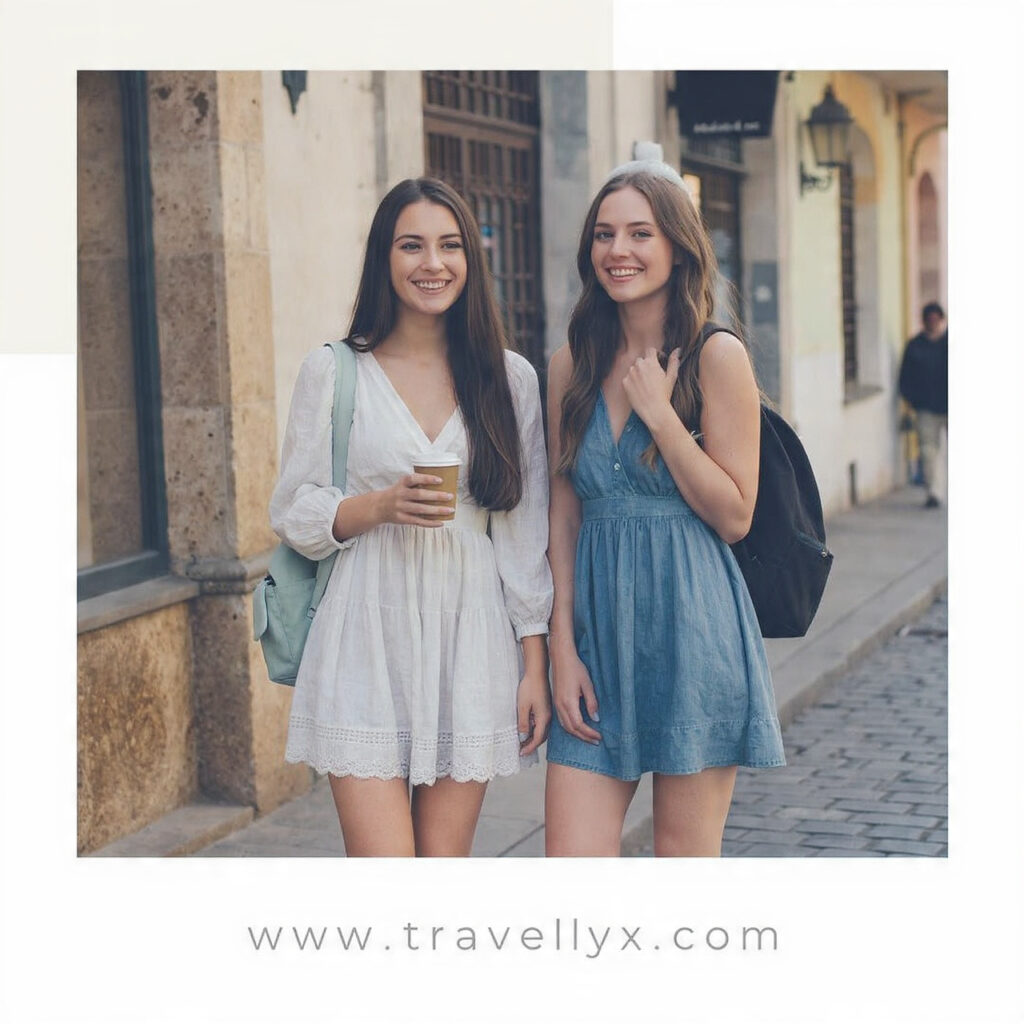 This image captures the essence of independent female travel in Heidelberg, Germany. Away from crowded tourist spots, the scene reflects confidence, freedom, and elegance—perfectly representing a woman exploring Europe on her own terms. Heidelberg’s quiet streets, historic charm, and welcoming atmosphere make it a hidden gem for solo female travelers seeking beauty, safety, and self-discovery.
