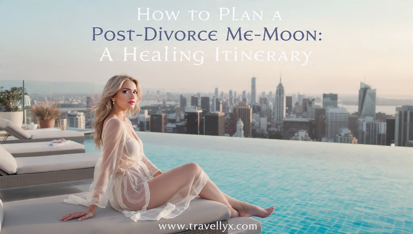 How to plan a post-divorce me-moon healing travel itinerary for women